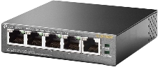 Коммутатор TP-Link SMB TL-SF1005P 5-портовый 10/100 Мбит/с настольный коммутатор с 4 портами PoE