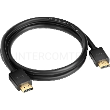 Кабель GCR 2.0m HDMI 1.4, 30/30 AWG, позолоченные контакты, FullHD, Ethernet 10.2 Гбит/с, 3D, 4Kx2K, экран