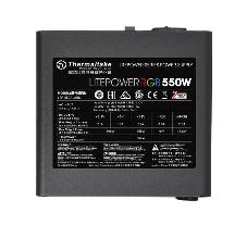 Блок питания Thermaltake Litepower RGB 550W (PS-LTP-0550NHSANE-1) v2.3, A.PFC, 80 Plus , Fan 12 cm, Retail