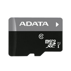 Флеш карта microSDHC 32GB ADATA  UHS-1 CL10 (AUSDH32GUICL10-RA1) + SD adaptor