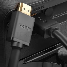 Кабель GCR 2.0m HDMI 1.4, 30/30 AWG, позолоченные контакты, FullHD, Ethernet 10.2 Гбит/с, 3D, 4Kx2K, экран