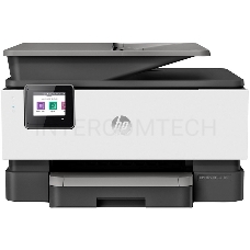 МФУ струйное, HP OfficeJet Pro 9010 AiO Printer, (принтер/сканер/копир A4, 22/18 стр/мин, дуплекс, ADF, USB, LAN, WiFi)