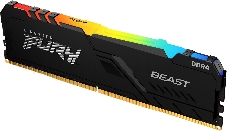 Оперативная память Kingston DRAM 32GB 3200MHz DDR4 CL16 DIMM FURY Beast RGB EAN: 740617319125