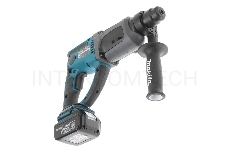 Перфоратор Makita DHR202RFE Перфоратор ак,SDS+,{18В,2х 3 Ач Li-ion,3реж,1.9Дж,0-4000у\м,3.5кг,чем,подсветка,совмест с 4 Ач Li-ion}