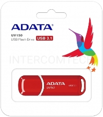 Флеш Диск 64GB ADATA UV150, USB 3.0, Красный