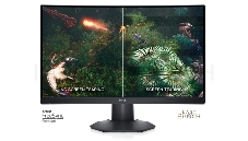 Монитор изогнутый 23.8  DELL S2422HG ,VA,1920x1080 165Hz, 1ms, 350cd/m2, 3000:1, 2*HDMI, DP,Audio line-out, Height adjustable up to 100mm, AMD FreeSync Premium, Curved 1500R, 3Y