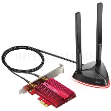 Адаптер TP-Link Wi-Fi 11AX 3000Mbps dual-band PCI-E adapter, two external Antennas