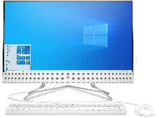 Моноблок HP 24-df1064ny AiO   23.8(1920x1080)/Touch/Intel Core i5 1135G7(2.4Ghz)/8192Mb/1000Gb/noDVD/Int:Intel Internal Graphics/White/FreeDOS