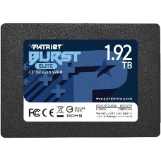 Накопитель SSD Patriot Burst Elite 1,92TB, SATA 2.5, PBE192TS25SSDR, 450/320, RET