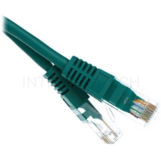 Шнур коммут. NEOMAX (NM13001-030G)  UTP 3 м, cat.5е, зеленый, многожильный