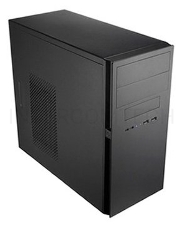 Корпус InWin POWERMAN ES725BK USB3.0 (Mini Tower, mATX, без БП, USBx2 + Audio, черный) <6120640>