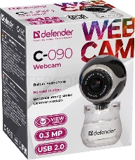 Цифровая камера Defender C-090 Black {0.3МП, универ. крепление}