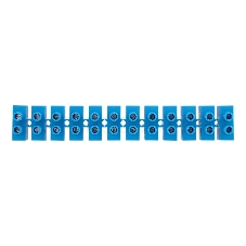 Клеммная винтовая колодка KВ-40 25-40, ток 100 A, полиэтилен синий REXANT (10 шт./уп.)