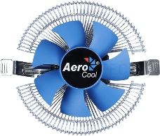 Кулер Aerocool Verkho I , до 90W, PWM 4pin, 1200-2500 PRM, LGA 1150/1151/1155/1156/775, 103x103x45mm, 8cm fan