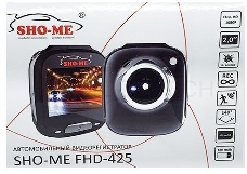 Видеорегистратор Sho-Me FHD-425 черный 1080x1920 1080p 140гр. GC2023