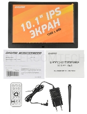 Фоторамка Digma 10.1 PF-1043 IPS 1280x800 черный пластик ПДУ Видео