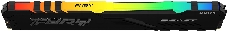 Оперативная память Kingston DRAM 16GB 3600MHz DDR4 CL18 DIMM FURY Beast RGB EAN: 740617319064