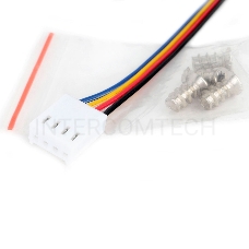 Вентилятор Gembird, 92x92x25, втулка, 4 pin, провод 30 см