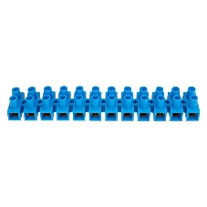 Клеммная винтовая колодка KВ-35 10-35, ток 80 A, полиэтилен синий REXANT (10 шт./уп.)