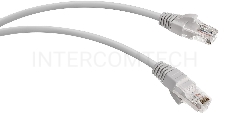 Патч-корд WRline WR-PC-RJ45-UTP-5E-5-GY UTP RJ-45 вил.-вилка RJ-45 кат.5E 5м серый LSZH (уп.:1шт)