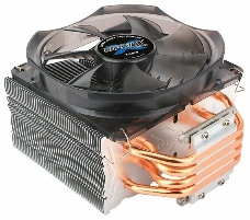 Кулер ZALMAN CNPS10X OPTIMA II BLACK, 120mm LED FAN, 4 HEAT PIPES, 4-PIN PWM, 1500 RPM, 27DBA, HYDRAULIC BEARING, FULL SOCKET SUPPORT