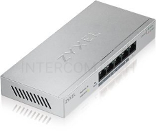 Коммутатор ZYXEL GS1200-5 Smart 5-port GbE Web Managed Switch, VLAN, IGMP, QoS, Link Aggregation