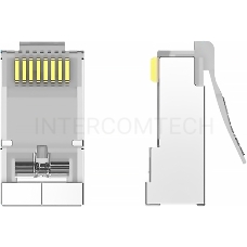 Коннектор Vention RJ45 (8p8c), FTP, cat. 6A, под витую пару, экранированный (10шт.)