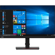 Монитор Lenovo ThinkVision T27q-20 27 16:9 QHD (2560x1440) IPS, 4ms, CR 1000:1, DCR 3M:1, BR 350, 178/178, 1xHDMI1.4, 1xDP1.2, USB Hub(4 x USB 3.0),  1xAudio Port (3.5 mm), LTPS, 3YR Exchange