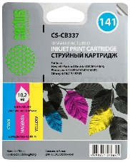 Картридж струйный Cactus CS-CB337 трехцветный для №141 HP DeskJet D4263/D4363/D5360 (9ml)