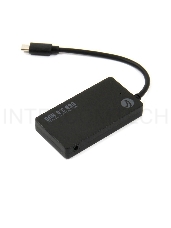 Хаб VCOM USB3.1 Type-CM --> 4*USB3.0 (F)