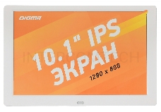 Фоторамка Digma 10.1 PF-1043 IPS 1280x800 белый пластик ПДУ Видео