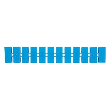 Клеммная винтовая колодка KВ-35 10-35, ток 80 A, полиэтилен синий REXANT (10 шт./уп.)