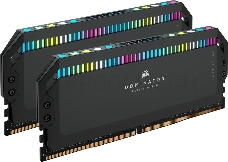 Модуль памяти Corsair DOMINATOR PLATINUM RGB DDR5 DIMM CMT32GX5M2B5200C40 5200MHz 32GB 2x16GB DIMM, Unbuffered, 40-40-40-77, STD PMIC, XMP 3.0, Black Heatspreader, 1.25V (659471)