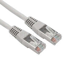  Патч-корд F/UTP, CAT 5e, RJ45-RJ45, 26AWG, ZH нг(А)-HF, серый, 5м  REXANT