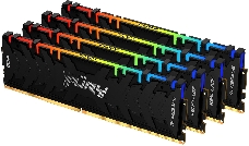 Оперативная память Kingston DRAM 32GB 3200MHz DDR4 CL16 DIMM (Kit of 4) FURY Renegade RGB EAN: 740617321760