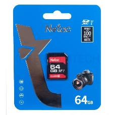 Флеш карта SDHC 64GB  Netac Class 10 UHS-I U1 P600 [NT02P600STN-064G-R]