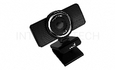 Интернет-камера Genius Веб-камера Genius ECam 8000 черная (Black) new package, 1080p Full HD, Mic, 360°, универсальное мониторное крепление, гнездо для штатива