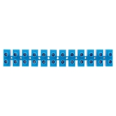 Клеммная винтовая колодка KВ-25 10-25, ток 60 A, полиэтилен синий REXANT (10 шт./уп.)