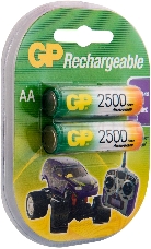 Аккумулятор GP 250AAHC AA NiMH 2500mAh (2шт)