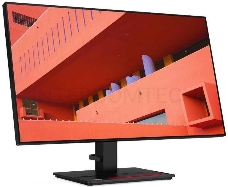 Монитор Lenovo ThinkVision P27q-20 27 16:9 QHD (2560x1440) IPS, 4ms, CR 1000:1, BR 350, 178/178, 2xHDMI 1.4, DP+mDP+DP-Out, USB HUB (4xUSB 3.0), 1xAudioOut(3.5 mm), Tilt, Pivot, Swivel, Lift, 3YR Exchan