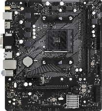 Материнская плата Asrock A520M-HVS Soc-AM4 AMD A520 2xDDR4 mATX AC`97 8ch(7.1) GbLAN RAID+VGA+HDMI