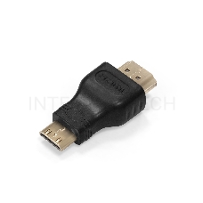 Переходник HDMI-miniHDMI ExeGate EX287531RUS EX-HDMI-MMC (19M/19M, позолоченные контакты)