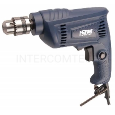 Дрель FERM  PDM1048P мощность-450W/скорость вр.-0-4500 об/мин/сталь/дерево-10/25мм