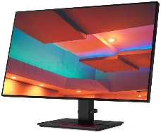 Монитор Lenovo ThinkVision P27q-20 27 16:9 QHD (2560x1440) IPS, 4ms, CR 1000:1, BR 350, 178/178, 2xHDMI 1.4, DP+mDP+DP-Out, USB HUB (4xUSB 3.0), 1xAudioOut(3.5 mm), Tilt, Pivot, Swivel, Lift, 3YR Exchan