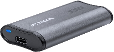 Накопитель SSD A-Data USB-C 500Gb AELI-SE880-500GCGY SE880 2.5 серый