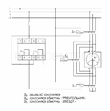 Реле времени PCG-417 (звезда-треугольник для пуска электродвиг. 230В 2х8А 2НО IP20 монтаж на DIN-рейке) F&F EA02.001.020