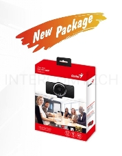 Интернет-камера Genius Веб-камера Genius ECam 8000 черная (Black) new package, 1080p Full HD, Mic, 360°, универсальное мониторное крепление, гнездо для штатива