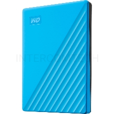 Внешний жесткий диск WD Original USB 3.0 2Tb WDBYVG0020BBL-WESN My Passport 2.5 голубой