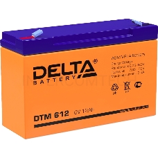 Батарея Delta DTM 612 (6V, 12Ah)