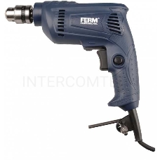 Дрель FERM  PDM1048P мощность-450W/скорость вр.-0-4500 об/мин/сталь/дерево-10/25мм